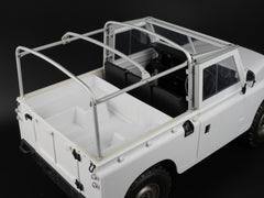 Boom Racing KUDU™ Full Canvas Soft Top & Hoop Set with Side Windows (Green) for Series Land Rover 88 for BRX02 88