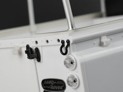 Boom Racing KUDU™ Full Canvas Soft Top & Hoop Set with Side Windows (Green) for Series Land Rover 88 for BRX02 88