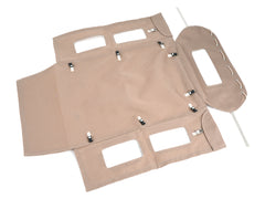 Boom Racing KUDU™ Full Canvas Soft Top with Side Windows (Sand) for Series Land Rover 109 for BRX02 109