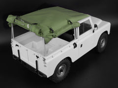 Boom Racing KUDU™ Full Canvas Soft Top & Hoop Set with Side Windows (Green) for Series Land Rover 88 for BRX02 88