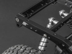 Boom Racing BRX01 AWB Link Adjustable Wheelbase 1/10 4WD Radio Control Chassis Kit (Link Version) With ZIL Pickup Hard Body for BRX01 AWB