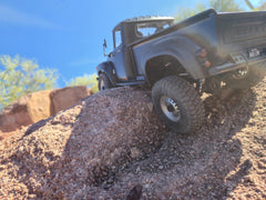 Boom Racing BRX01 AWB Link Adjustable Wheelbase 1/10 4WD Radio Control Chassis Kit (Link Version) With ZIL Pickup Hard Body for BRX01 AWB