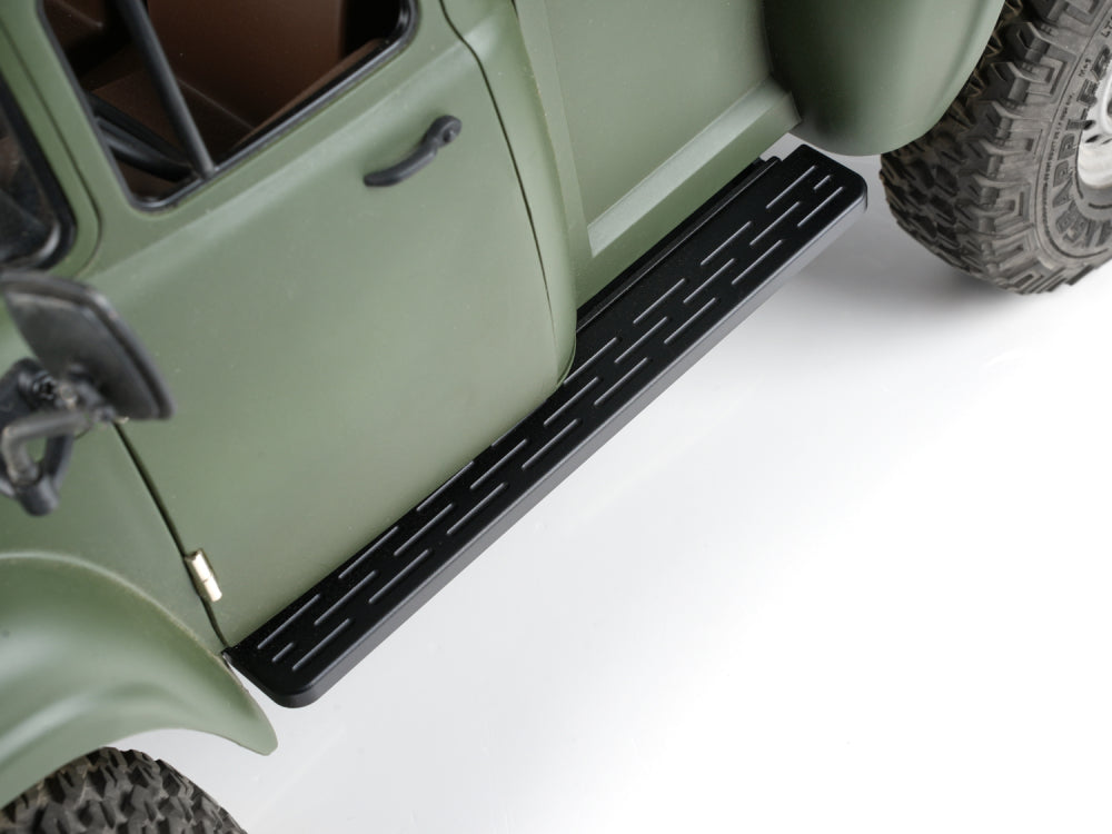 Boom Step Boom Racing Aluminum Side Step L&R Black for BRX01 AWB – Greens Models
