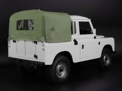 Boom Racing KUDU™ 3/4 Canvas Soft Top & Hood Set for Series Land Rover 88 Green for BRX02 88