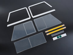 Boom Racing Opening Front Door Windows for Series Land Rover® Hard Bodies for BRX02 109