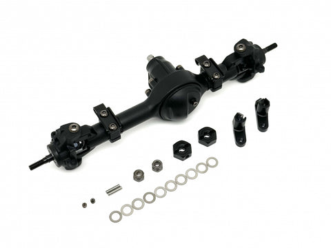 Boom Racing BRX80 Front Straight PHAT™ Axle (Offset Pumpkin) Leaf Version w/ AR44 HD Gears Assembled for BRX02 109