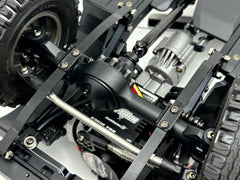 Boom Racing BRX90 Front Straight PHAT™ Axle (Offset Pumpkin) Leaf Version w/ AR44 HD Gears Assembled for BRX02