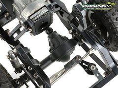 Boom Racing BRX70 Front Straight PHAT™ Axle (Offset Pumpkin) Leaf Version w/ AR44 HD Gears Assembled for BRX01