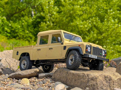 Boom Racing Land Rover® Defender 130 High Capacity Pickup 1/10 4WD Radio Control Car Kit for BRX02 D130
