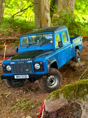 Boom Racing Land Rover® Defender 130 High Capacity Pickup 1/10 4WD Radio Control Car Kit for BRX02 D130