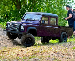 Boom Racing Land Rover® Defender 130 High Capacity Pickup 1/10 4WD Radio Control Car Kit for BRX02 D130