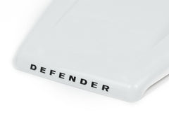 Boom Racing Official Defender Bonnet Emblem Decal (Chrome Black) for BRX02 D130