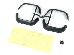 Boom Racing Pro Spec Fender Flares for Land Rover Defender 90/110/130 (Front & Rear) for BRX02 D130