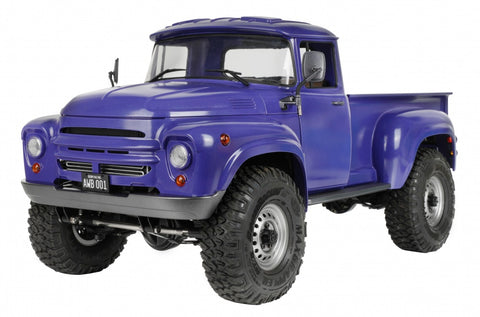 Boom Racing Adjustable Wheelbase 1/10 4WD Radio Control Chassis Kit With ZIL Pickup Hard Body (Recon G6 Certified) for BRX01 AWB