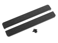 Boom Racing Aluminum Side Step L&R Black for BRX01 AWB
