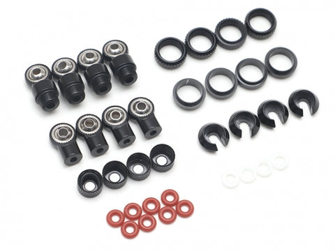 Boom Racing Rebuild Kit for Double Spring Shocks (4)