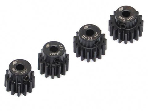 Miscellaneous 32P Steel Pinion Gear Combo 13T-16T 3.175mm 4Pcs