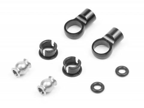 Boom Racing M3 Aluminum Rod Ends for KUDU™ Scale Shock Absorber (2)