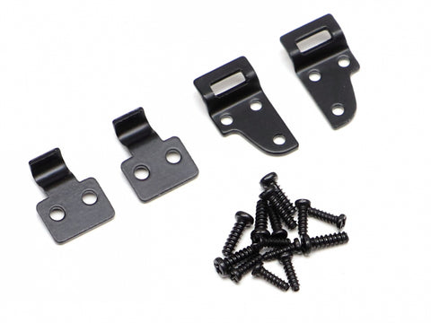 Boom Racing Metal Hood Bonnet Hinge Black for BRX02 109