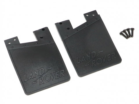 Boom Racing Classic Rubber Mud Flaps for Series Land Rover Black for BRX02 109