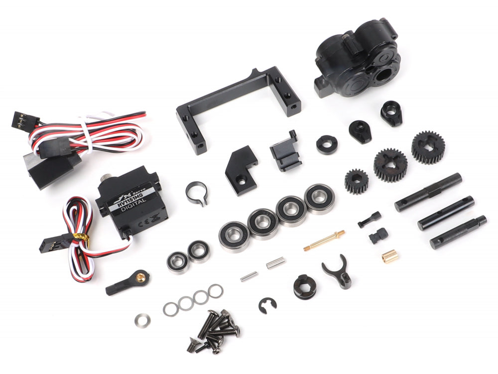 Boom Racing SWD (Selective RWD/4WD) Transfer Case Set for BRX02 88 for BRX02 88