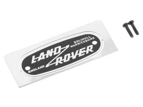 Boom Racing Stainless Steel Land Rover® Tub Badge Emblem Solihull for BRX02 88