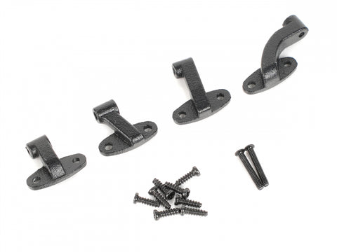 Boom Racing Metal Door Hinge Set for Land Rover® Series II 88 Station Wagon Black for BRX02 88