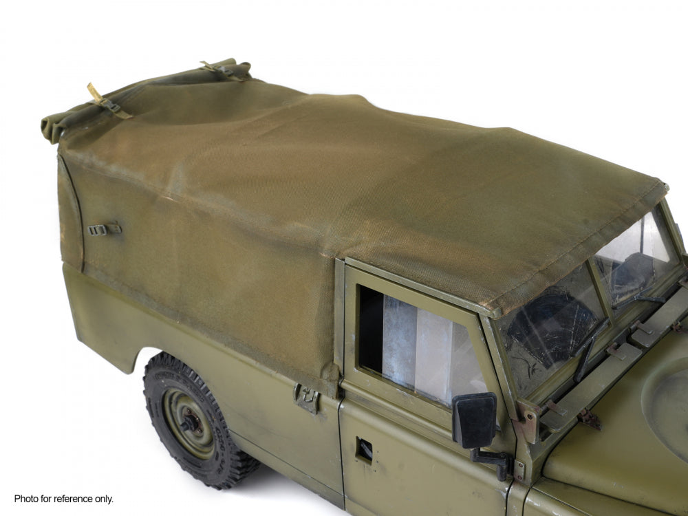 Boom Racing KUDU™ Full Canvas Soft Top Only for Series Land Rover 109 Full Hood Set (Sand) for BRX02 109