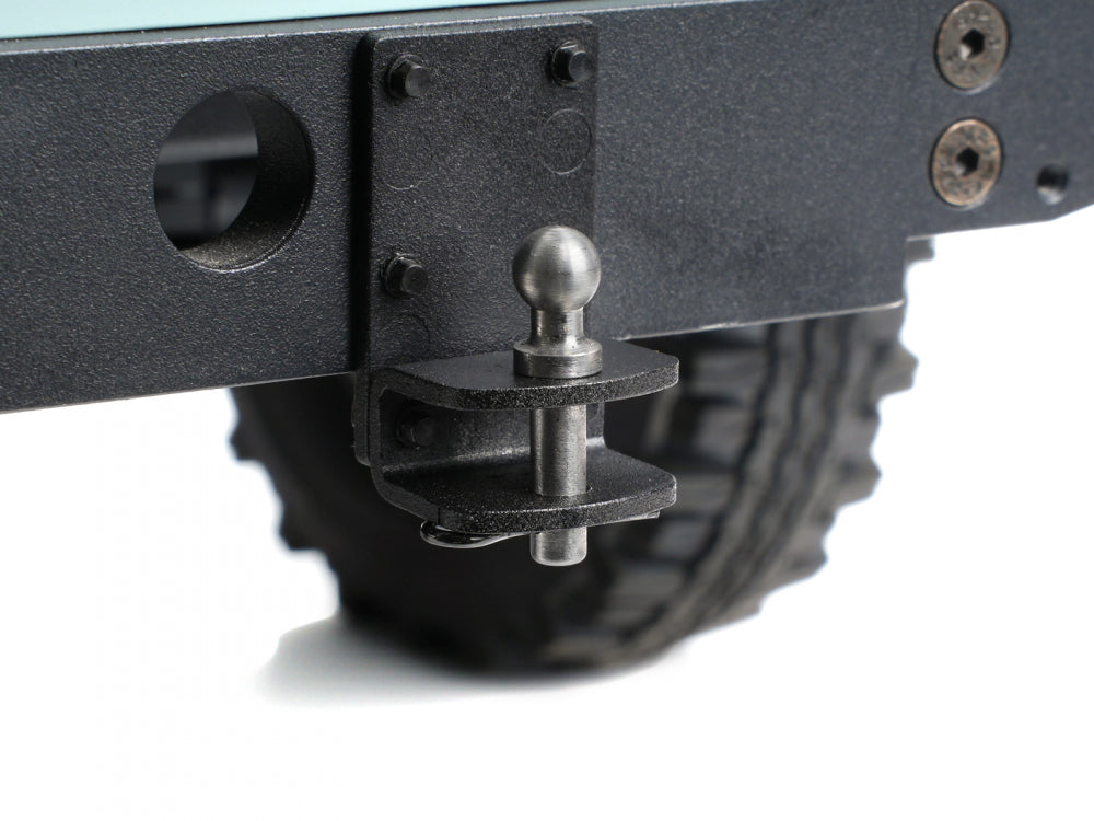 Boom Racing KUDU™ Steel Tow Ball & Jaw Pin Coupling Hitch with Drop Plate