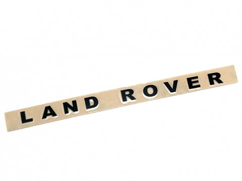 Boom Racing Land Rover Vinyl Sticker (1) Black for BRX02 D130