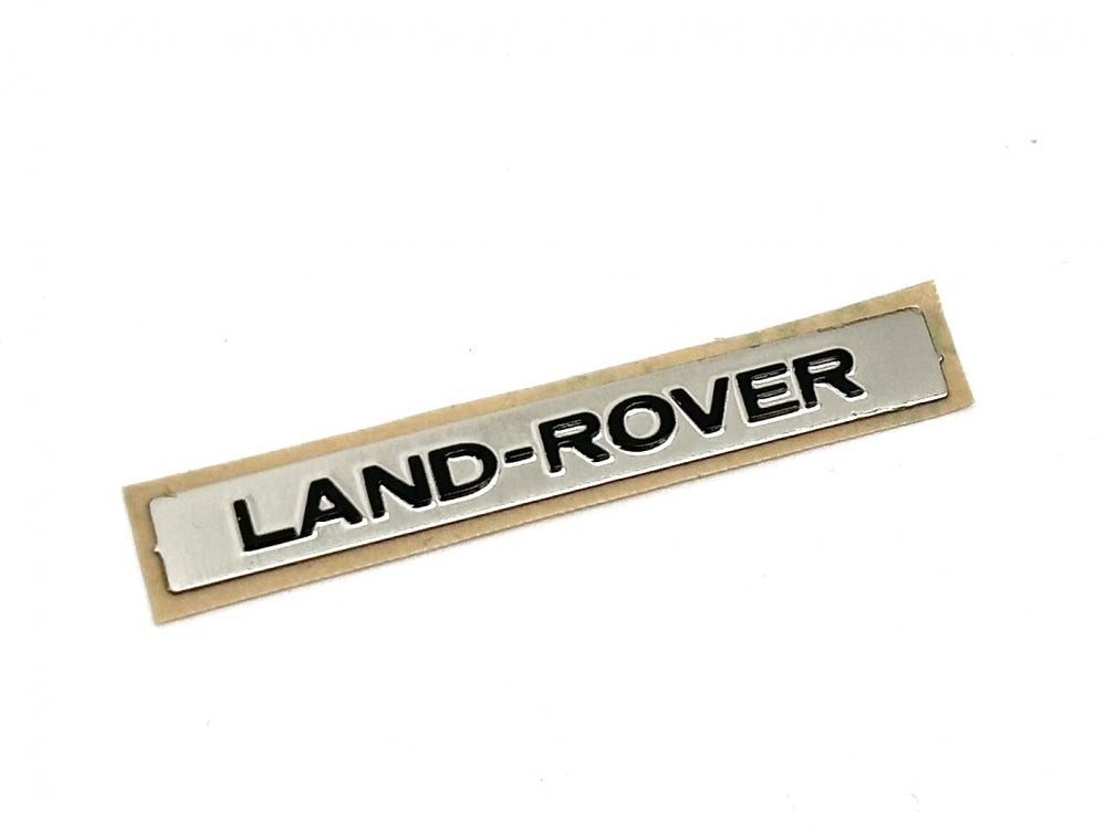 Boom Racing Metal Land Rover Plaque (1) Black for BRX02 D130