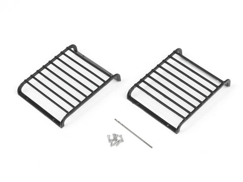 Boom Racing Metal Front Lamp Guards - Slatted Type (2) for BRX02 D130