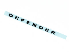Boom Racing Official Defender Bonnet Emblem Decal (Chrome Black) for BRX02 D130