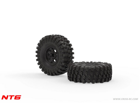 Cross RC NT4 And NT6 Wheels And Tyres (Pair)