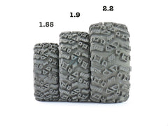 Pit Bull Xtreme RC 3.75 x 1.57 - 1.55 (Alien Kompound W/Foam) Rock Beast Xor (Original) Tire + Foam - 2Per Pack