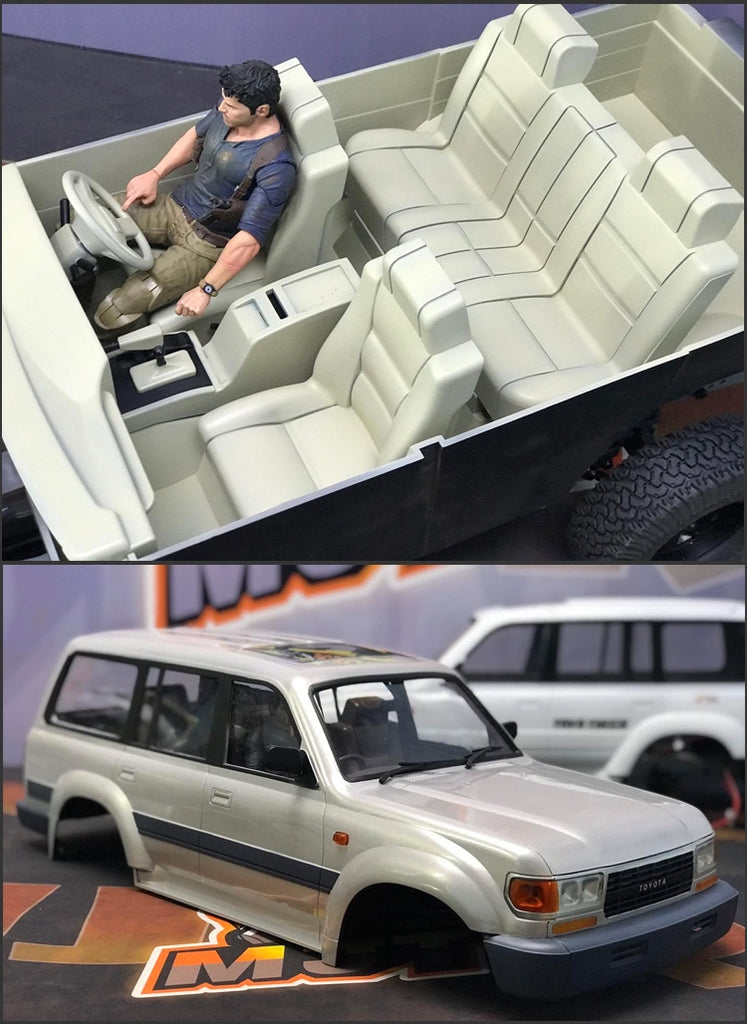 Véhicule Miniature 1:24 pour Toyota pour Land Cruiser LC80 Véhicule Miniature 1:24 pour Toyota pour Land Cruiser LC80