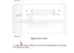 Full Package Interior Kit (w/ Rear Bench) for Rover Gen 1 SUV 313mm Hard Body