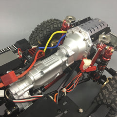 Axial SCX10 II 2 Speed Alloy Transmission With Scale V8 Engine