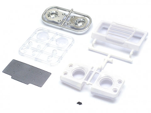 Front Kahn Light and Grille Assembly Set for TRC D90/D110 Defender
