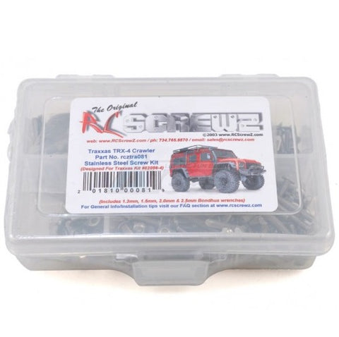 Traxxas TRX-4 Crawler Stainless Steel Screw Kit