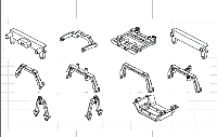 PG4 Chassis Cross Beam/Brace Set