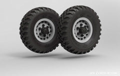 GC4 Wheel Set Complete With Tyres