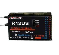 Radiolink R12DS 12-CH 2.4GHz DSSS & FHSS Receiver