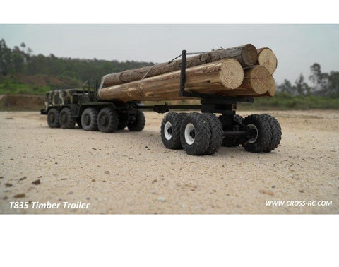 Cross-RC T835 Logging Trailer For The BC8 Mammoth