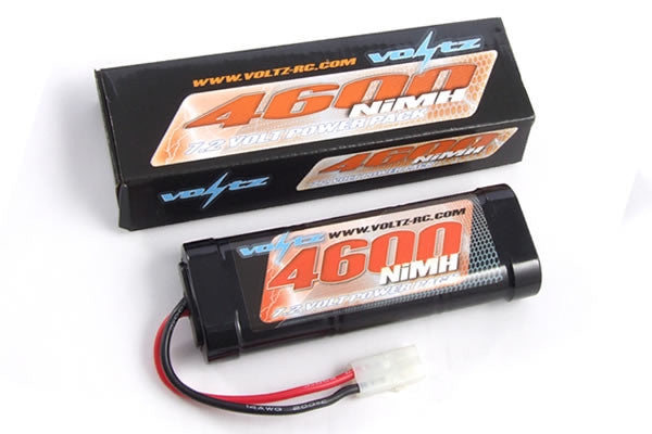 Aazon.co: Batería NiH de 4.8V 2400Ah Batería AA recargable con conector S-2P para RC Car RC