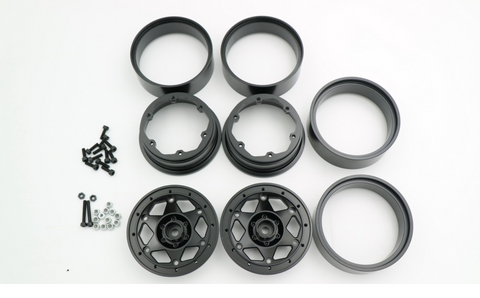 Cross RC UT4 CNC Alloy Wheel Set (Pair)