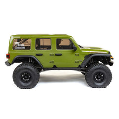 SCX6 Jeep JLU Wrangler 4WD Rock Crawler RTR: Green