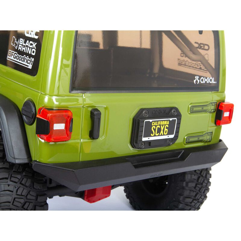 SCX6 Jeep JLU Wrangler 4WD Rock Crawler RTR: Green – Greens Models