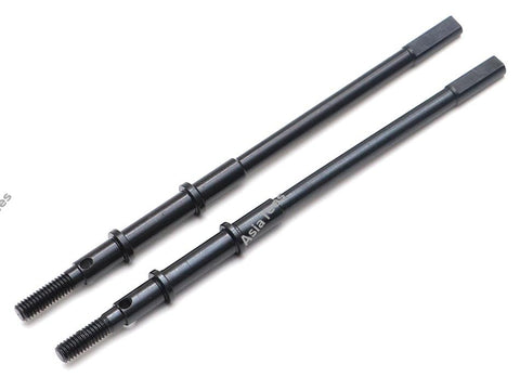 BADASS™ AR44 Ultra Hard Steel Axle Rear Shaft (2pcs) for Axial SCX10 II