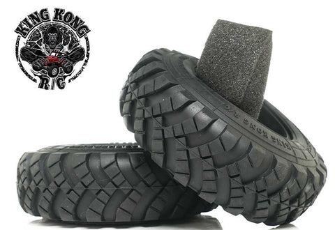 King Kong RC 1.75" Herringbone Truck Tires w/ Insert 95mm x 30mm (2) for  CA30